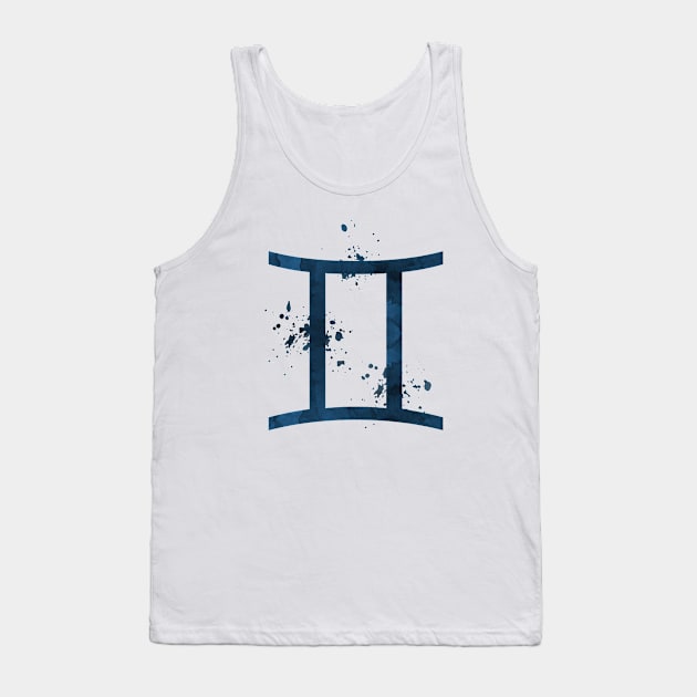 Gemini (astrology) Tank Top by TheJollyMarten